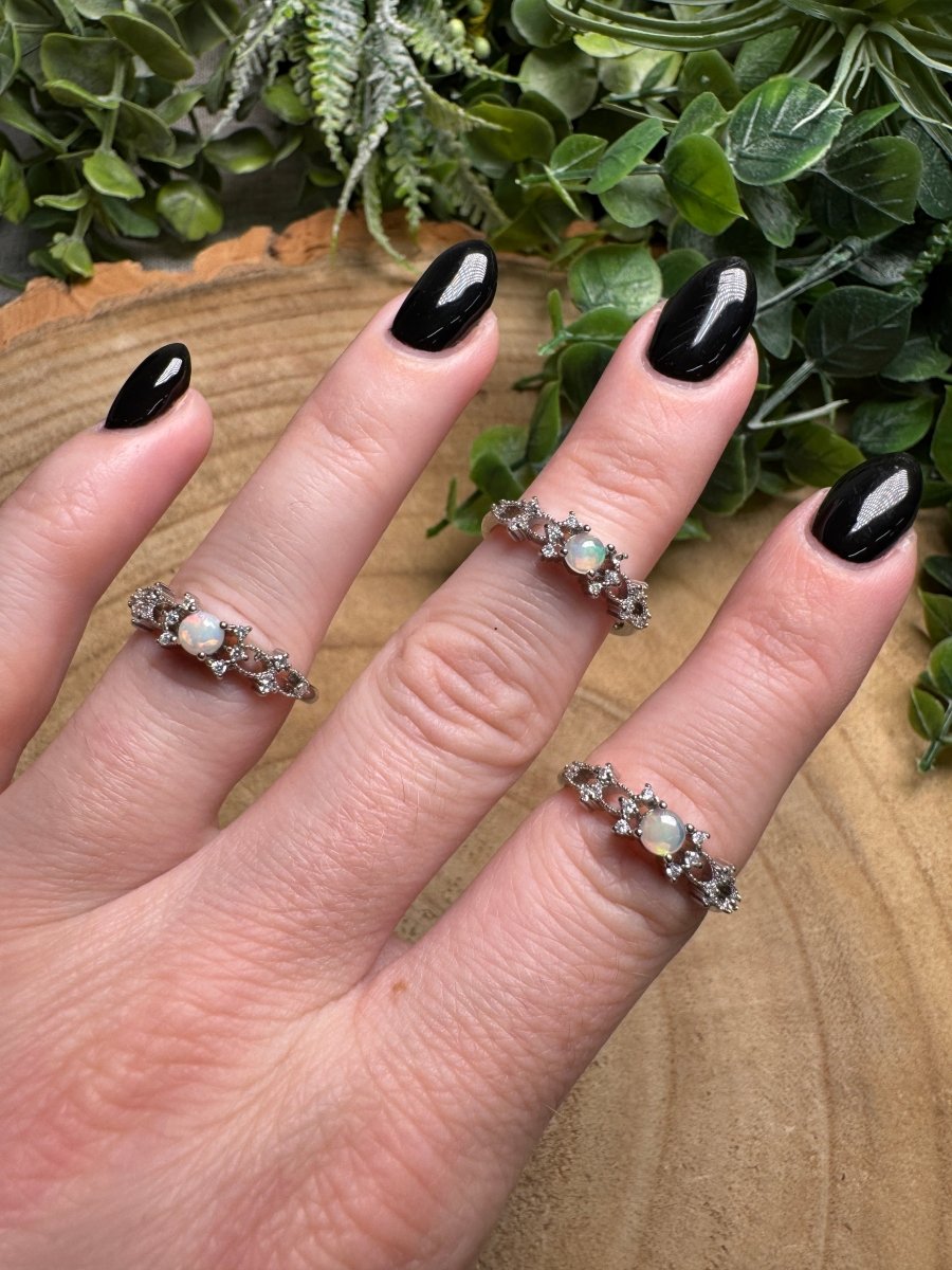 Opal Ring Adjustable