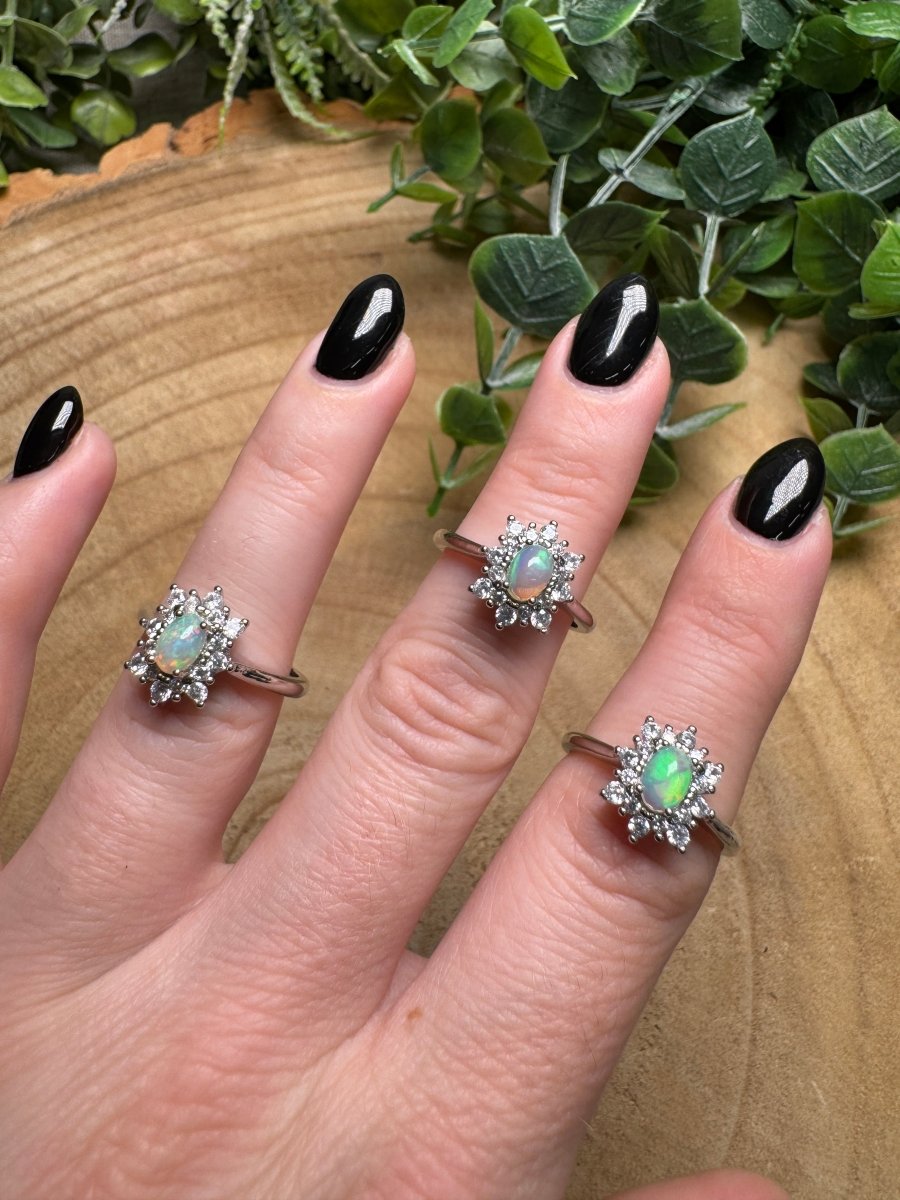 Opal Ring Adjustable