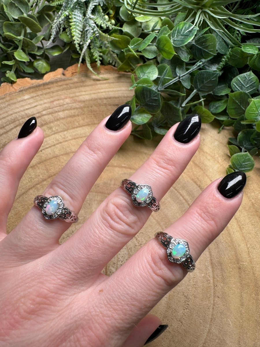Opal Ring Adjustable