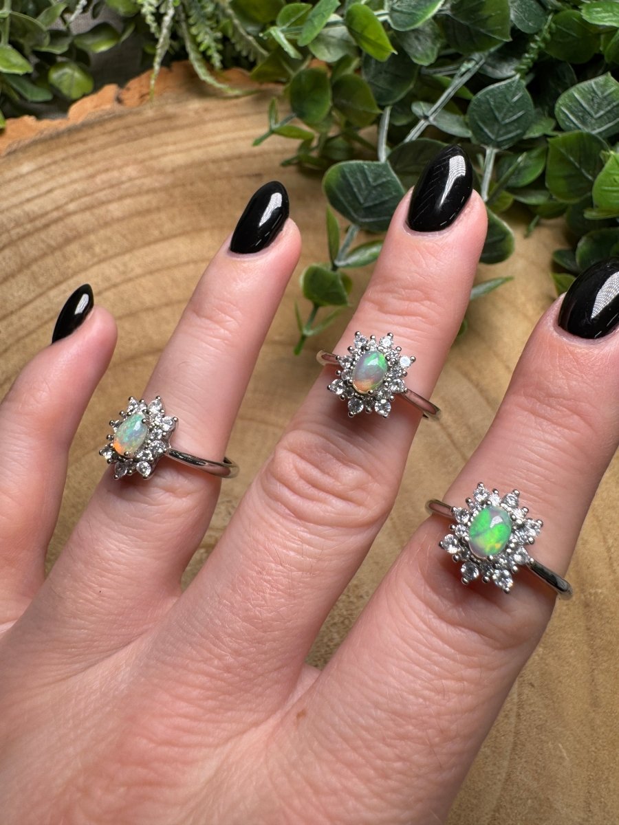 Opal Ring Adjustable