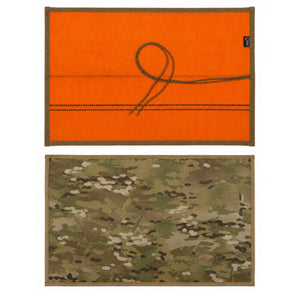 Drop Zone Mat - Premium - Firehose Edition by Recycled Firefighter, handmade leather goods detail photo 36