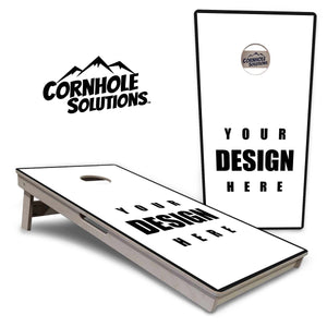 Complete Tournament Cornhole Bundle - Boards, Bags & Carrying Case - Custom