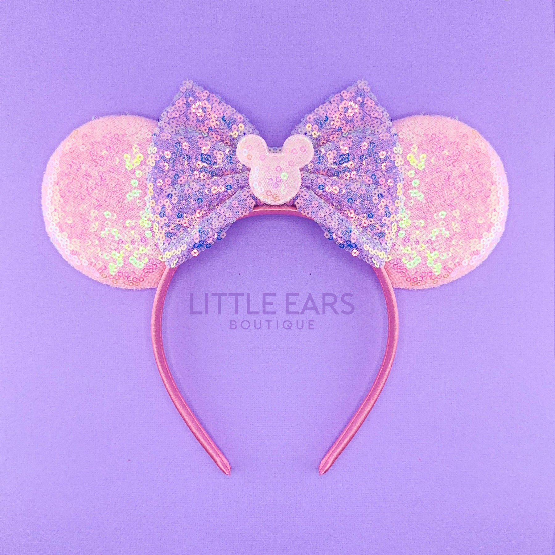 Pastel Pink & Purple Ears by Little Ears Boutique, travel planning service main product photo