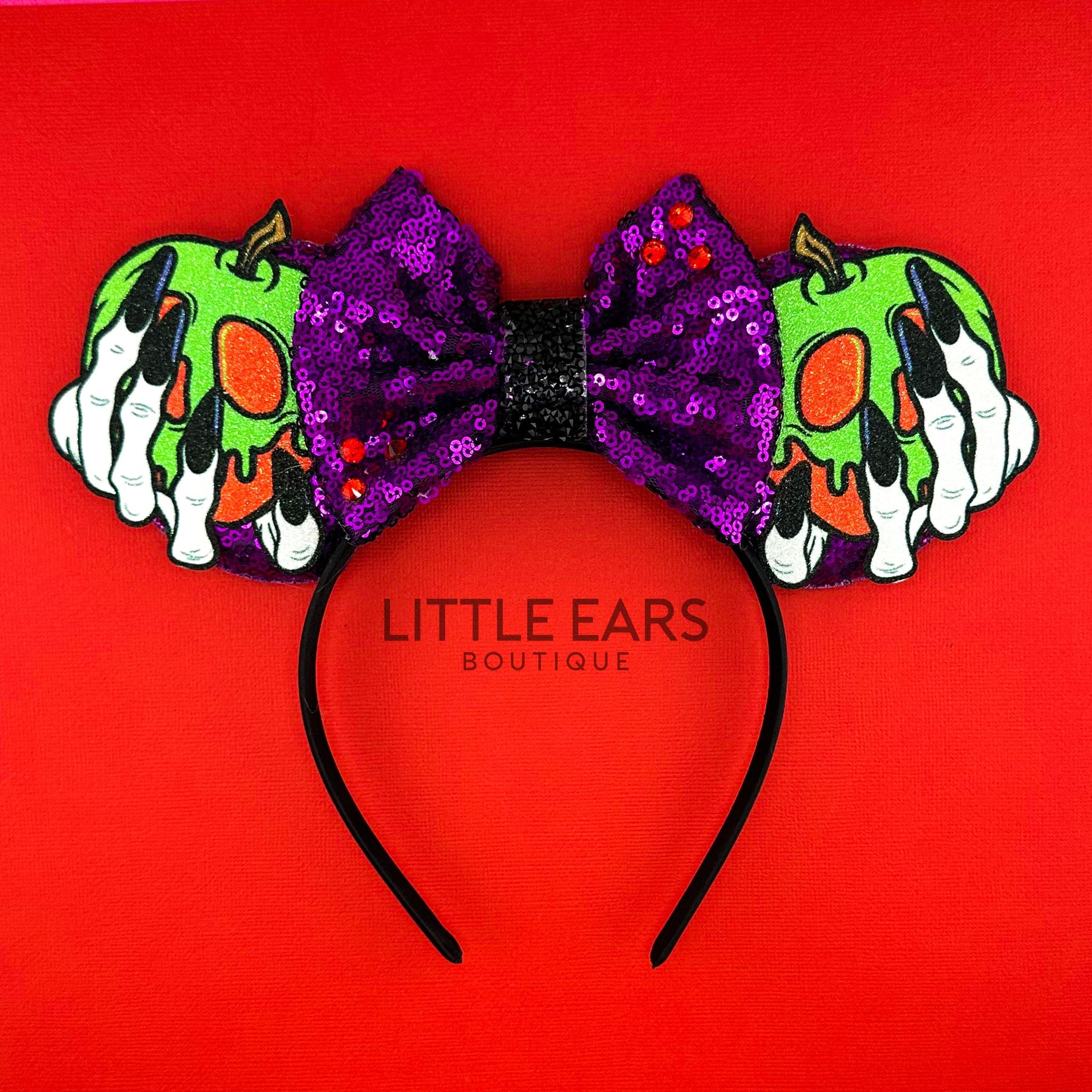 Poisoned Apple Hands Mickey Ears