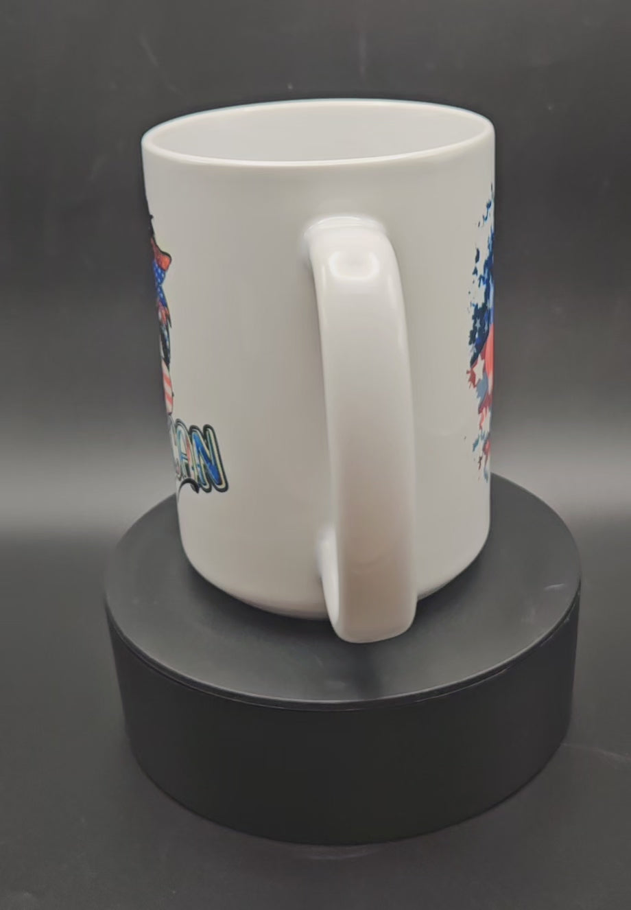 "All American Girl" 15oz Ceramic Coffee Mug