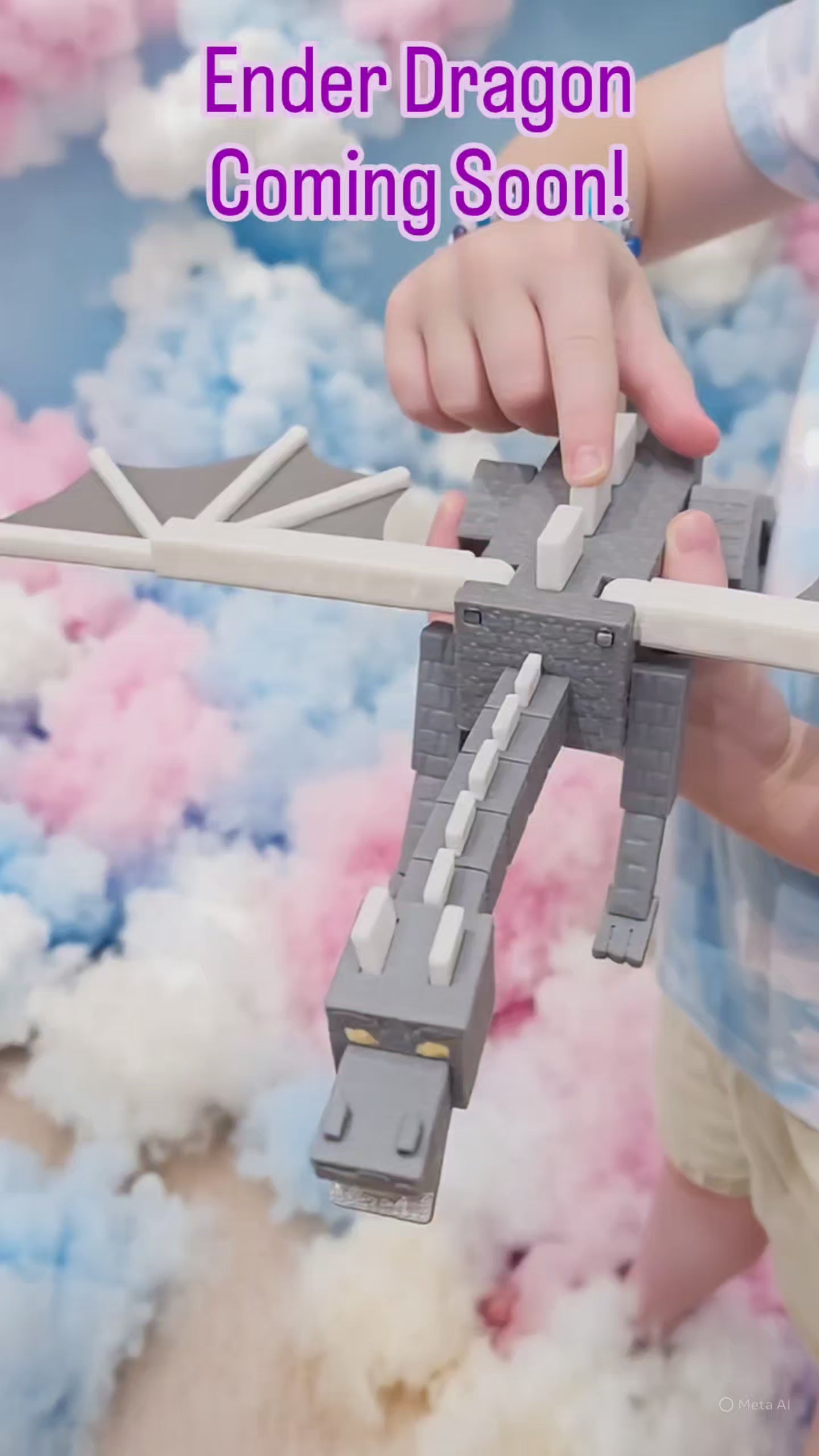 Pixel Dragon Gamer-Inspired Figure Boss – 12"