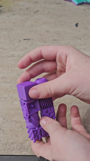 Infinity Fidget Cube – Flip-and-Fold Sensory Toy | ADHD Focus Tool for Classroom & Therapy