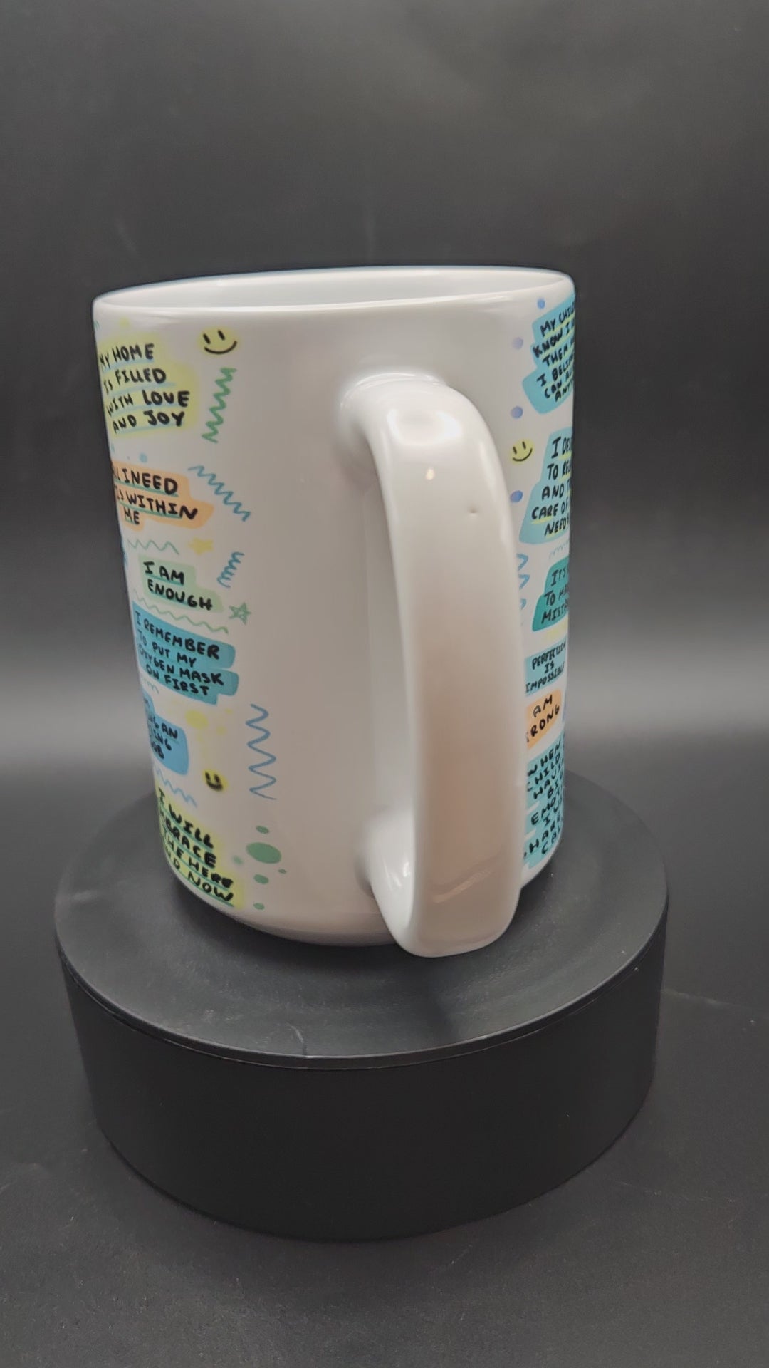 "Dad's Self-Love Cup" 15oz Ceramic Coffee Mug