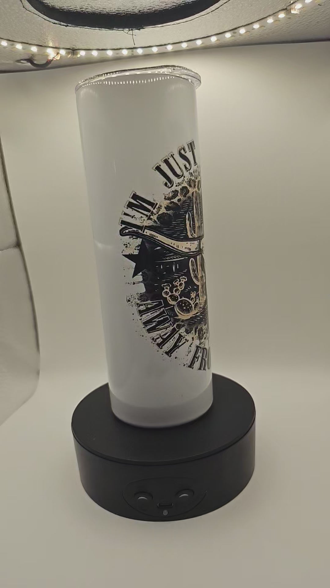 20 oz tumbler "Just One"