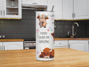 "Life's Better With Highland Cows" 20oz Tumbler