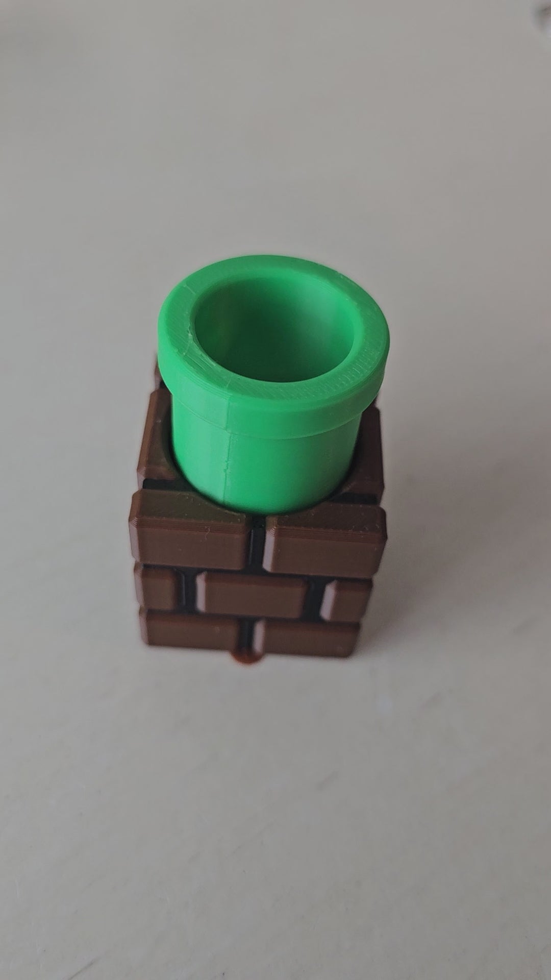 The Tween Space Retro Pipe Fidget Clicker — Single Clicker | 3D Printed