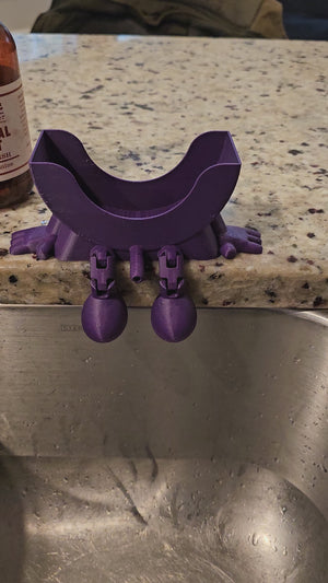 Scrub Daddy Sponge Holder with Hanging Feet | 3D Printed Sink Caddy by The Tween Space, Southern food gift detail photo 10