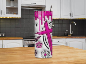 "Doing My Best and Letting God Do the Rest" 20oz Tumbler