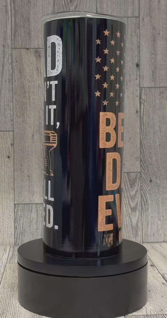 20 oz Double-Wall Stainless Steel Skinny Tumbler Father's Day