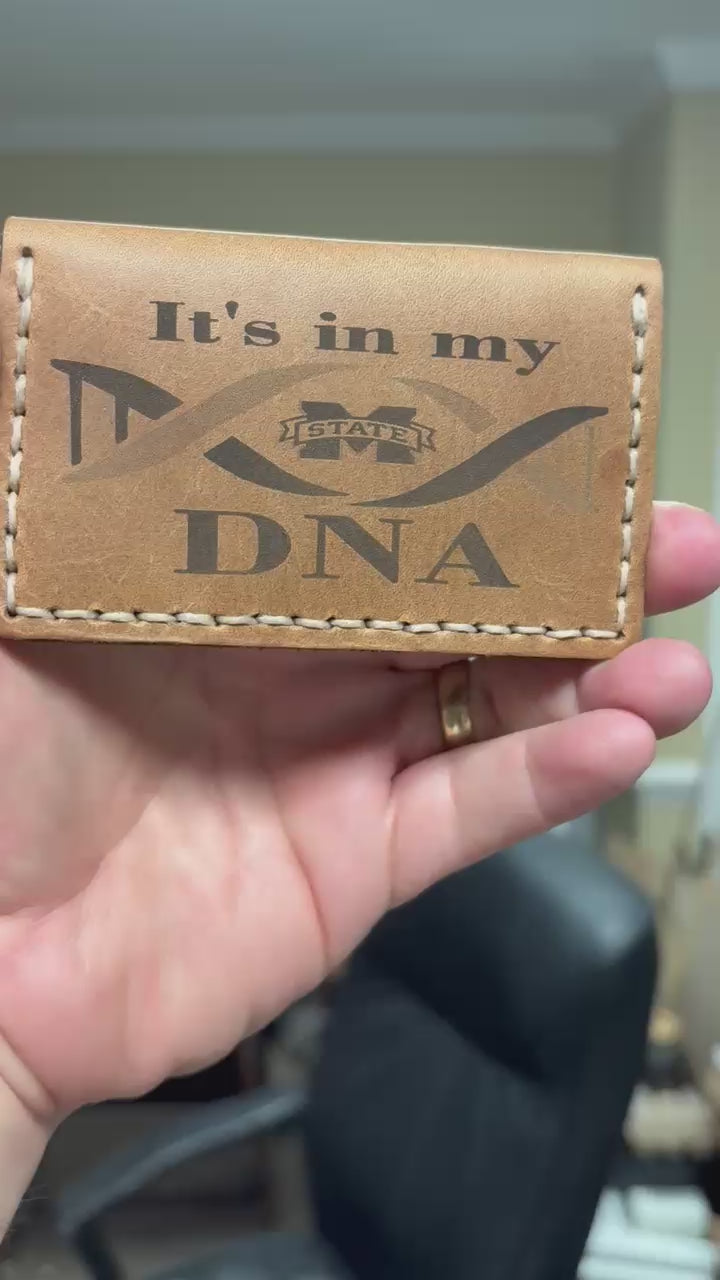 Leather Envelopes Card/ Wallet (Free Customization) by Jayman’s Creations, paper gift detail photo 3