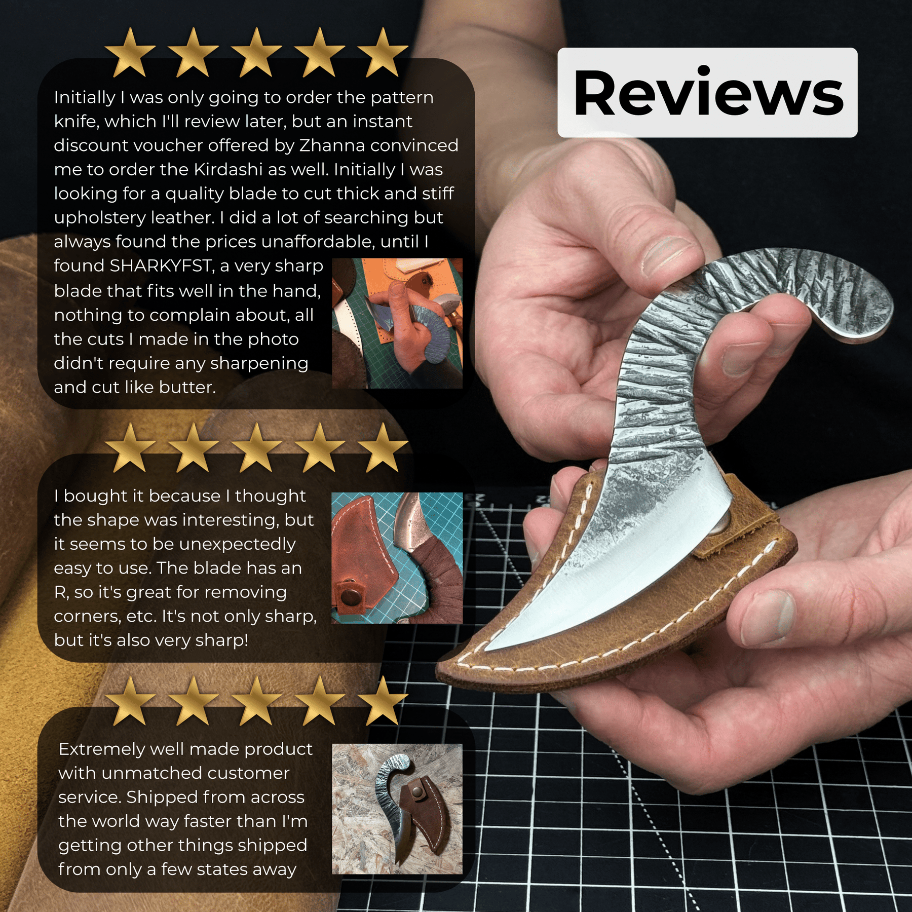 Professional Marking Knife Kiridashi, 15 cm (5.91 inches)