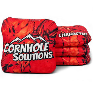 Pro Character Series Cornhole Bags - Regulation 6"x6" - Set of 4 - Patterns