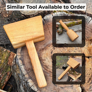 Quiet 35 oz Wooden Mallet (Mallet Tool)
