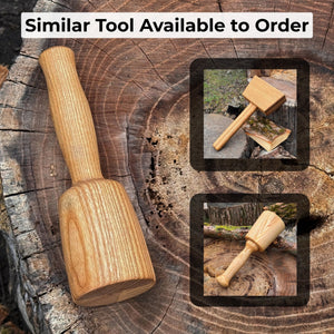 Quiet 7 oz. Wooden Mallet (Mallet Tool)