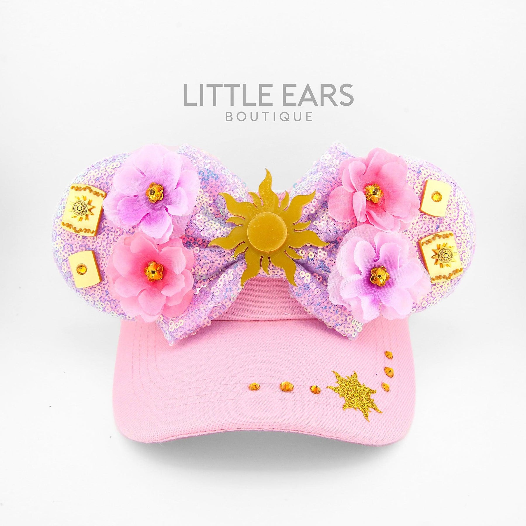 Rapunzel Visor by Little Ears Boutique, custom hat main product photo