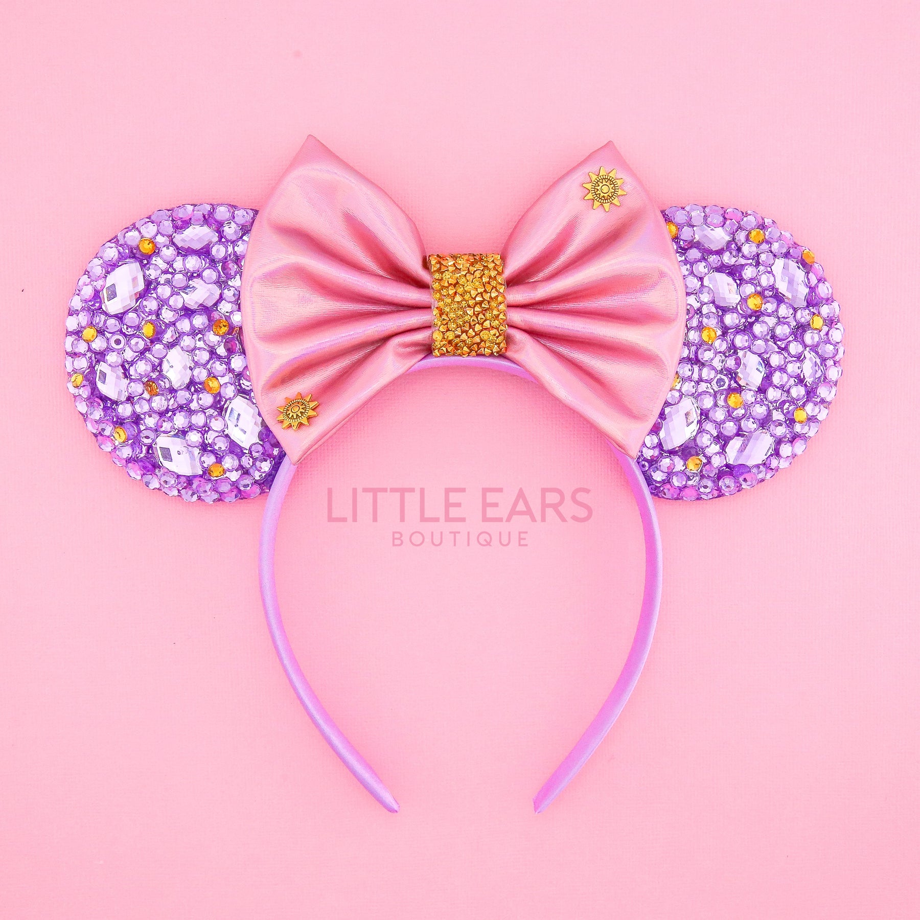 Lavender Glow Sparkle Ears by Little Ears Boutique, travel planning service main product photo