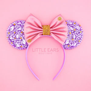 Lavender Glow Sparkle Ears by Little Ears Boutique, travel planning service main product photo