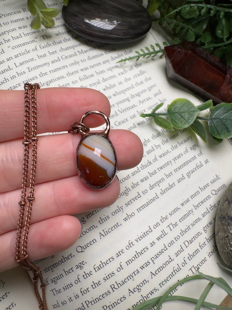 Red Agate Necklace