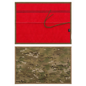 Drop Zone Mat - Premium - Firehose Edition by Recycled Firefighter, handmade leather goods detail photo 35