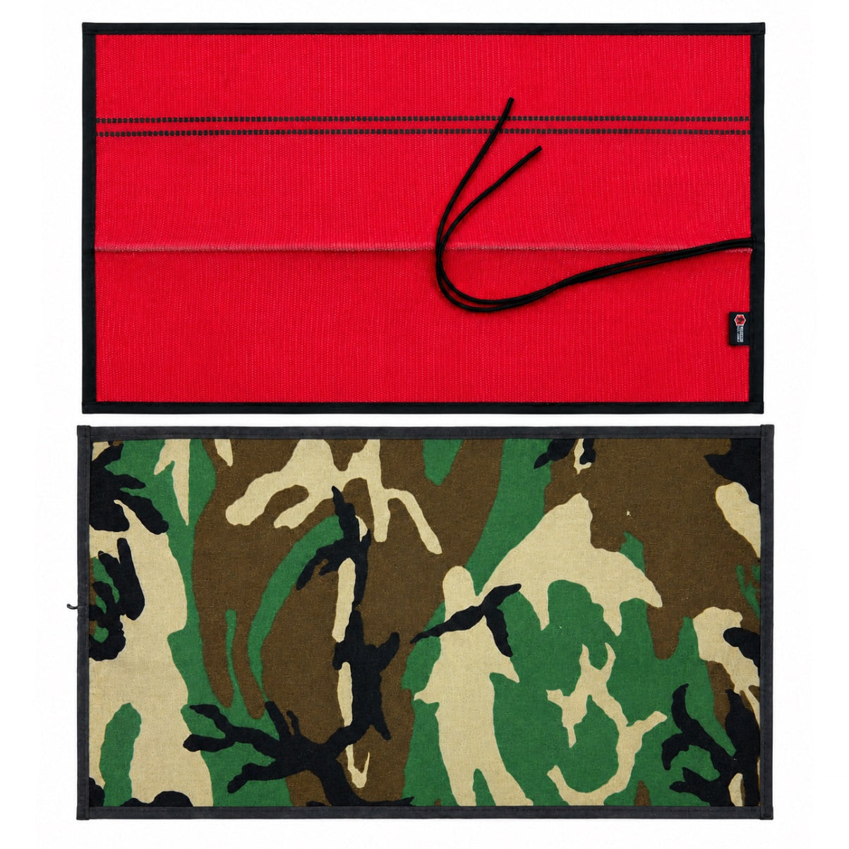 Drop Zone Mat - Premium - Firehose Edition by Recycled Firefighter, handmade leather goods detail photo 39