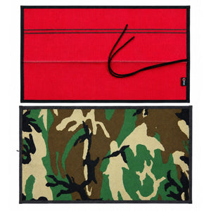 Drop Zone Mat - Premium - Firehose Edition by Recycled Firefighter, handmade leather goods detail photo 39