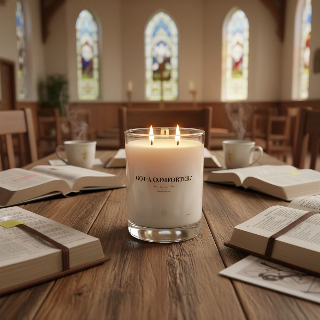 Got a Comforter?  - Soy Wax Candle 10oz with Lid
