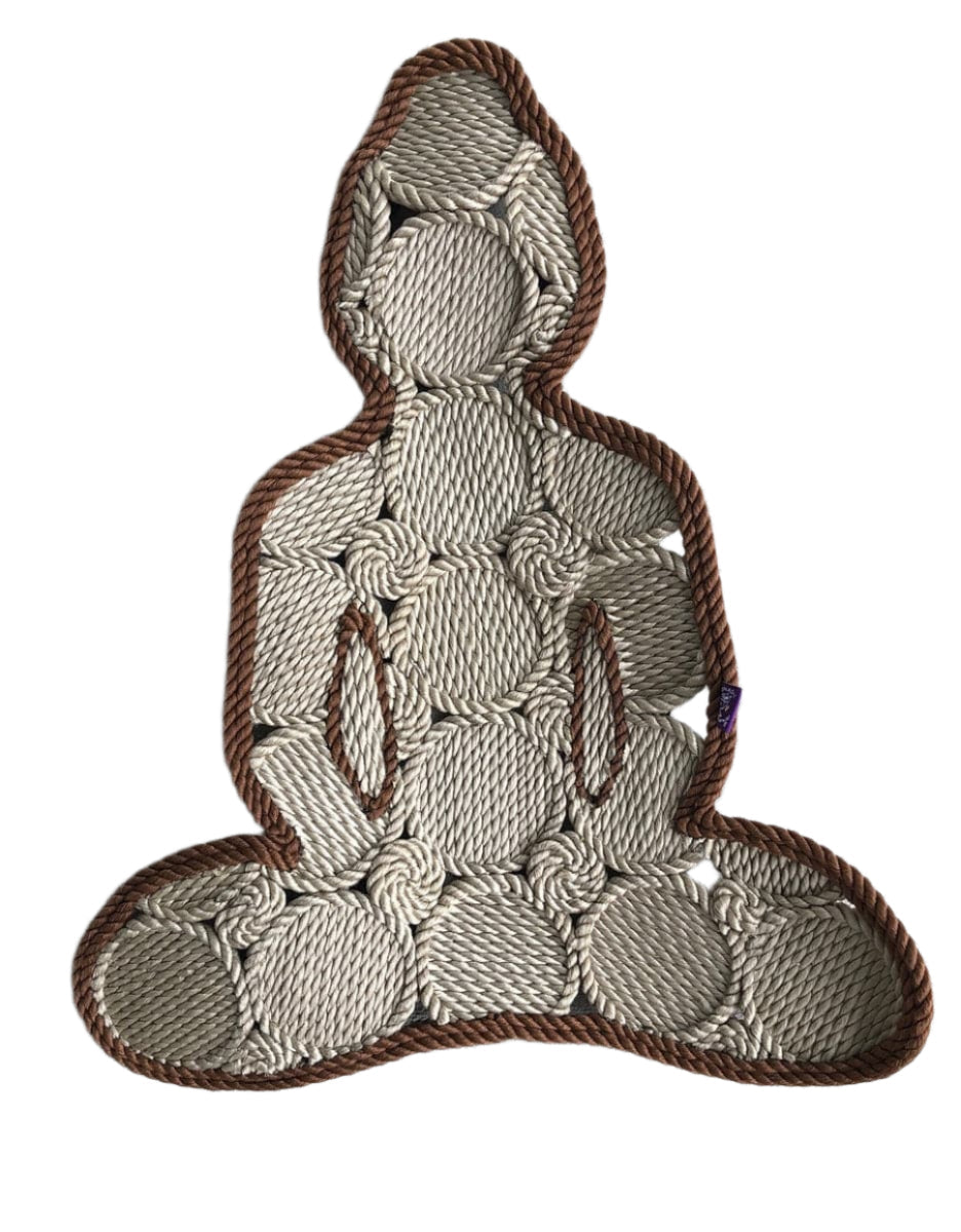 Buddha Rope Art handcrafted rope art by Nomadic State of Mind
