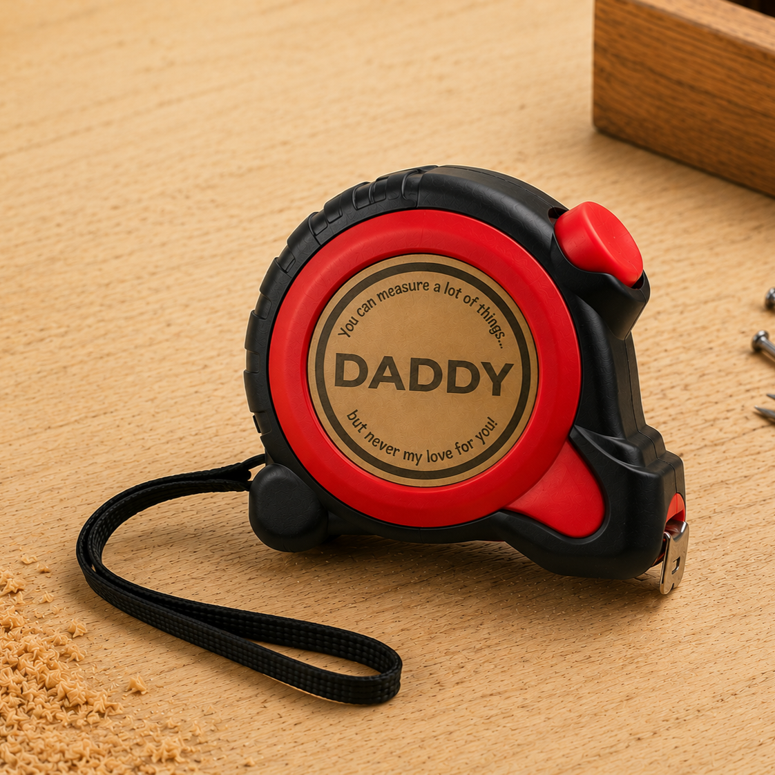 Personalized Tape Measure Gift for Dad, Custom Father’s Day Tool Gift