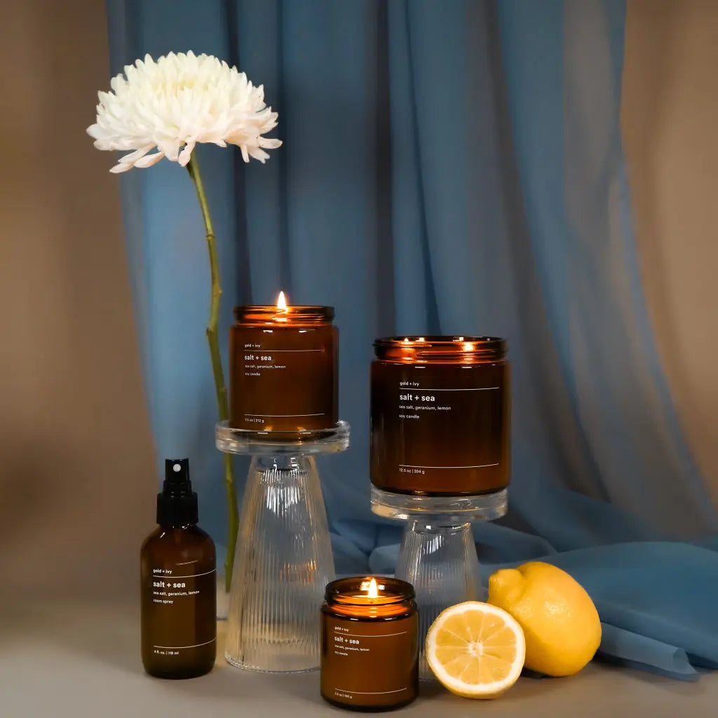 salt + sea gold + ivy