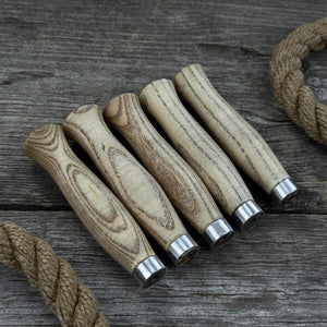 Set of 5 Ash Handles – Ideal for Carving Knives & Hand Tool Repair