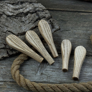 Set of 5 Universal Ash Wood Handles