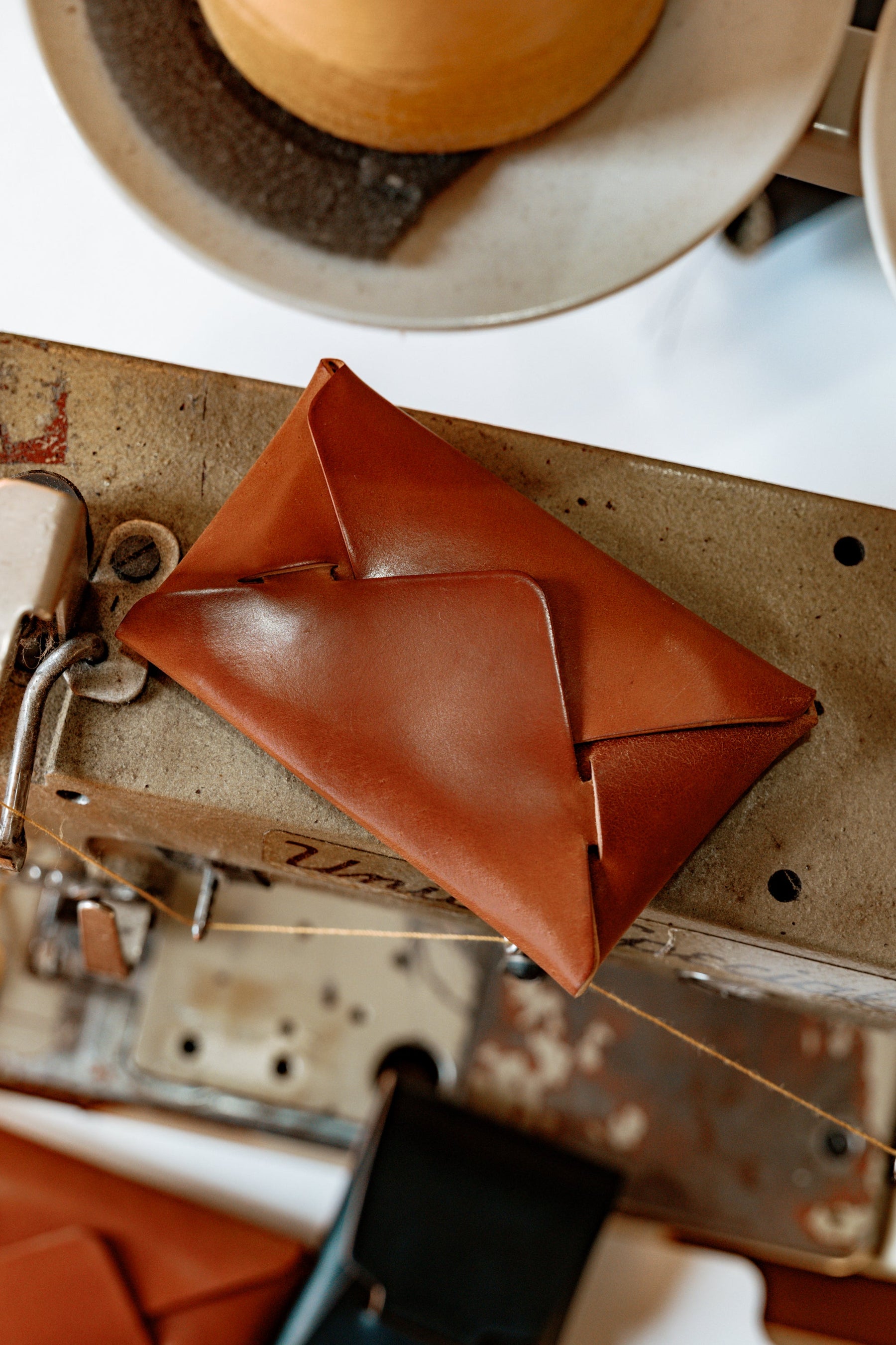 Envelope Wallet - Horween Natural Shell Cordovan