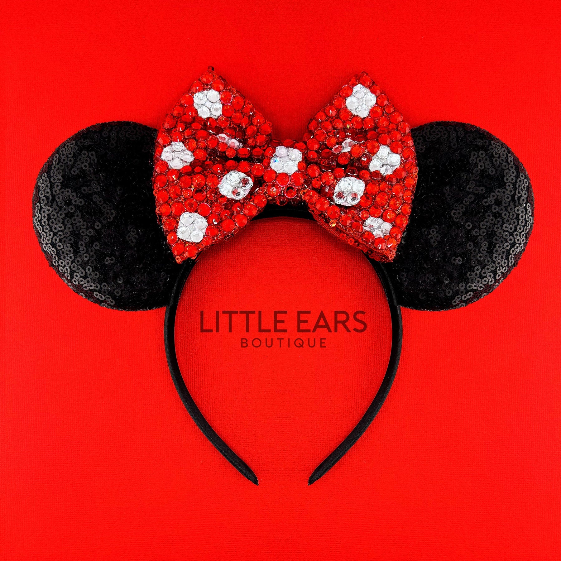 Shiny Minnie Ears by Little Ears Boutique, headbands main product photo