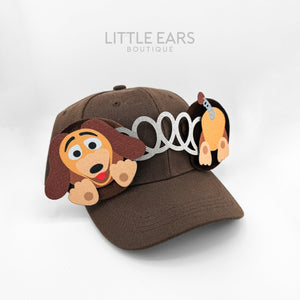 Wiggly Pup Hat by Little Ears Boutique, Southern lifestyle apparel detail photo 2
