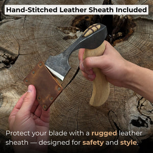 Small Adze with Straight (Flat) Blade, 5.5 cm (2.2 in)
