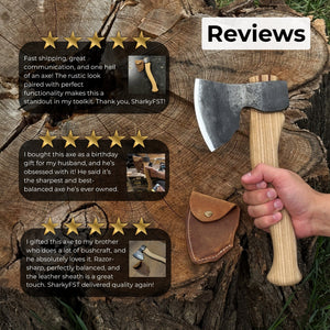 Small Carving Axe, 0.66 kg (1.46 lb)