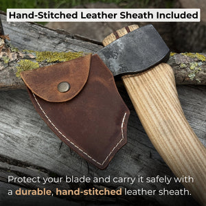 Small Carving Axe, 0.66 kg (1.46 lb) with Wooden Gift Box