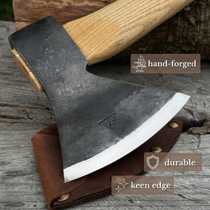 Small Carving Axe, 630 g (1.39 lb)