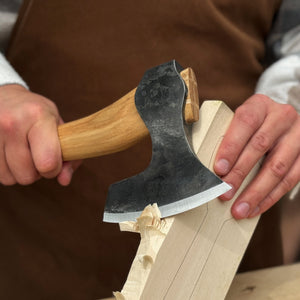 Small Carving Axe, 650 g (1.43 lb)