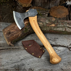 Small Carving Axe, 650 g (1.43 lb)