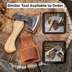 Small Carving Axe with Belt Loop, 0.47 kg (1 lb)