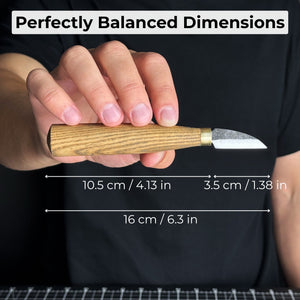 Small Chip Carving Knife, 3.5 cm (1.38 inches)