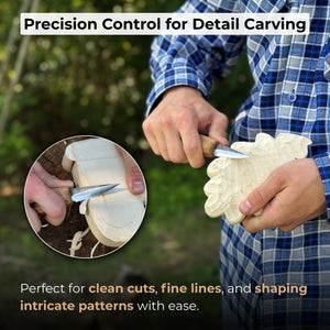 Small Sloyd Carving Knife, 5.5 cm (2.16 inches)