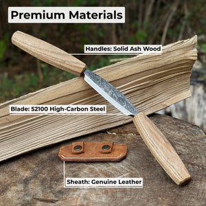 Small Straight Drawknife, 8.5 cm (3.3 inches) Cutting Edge