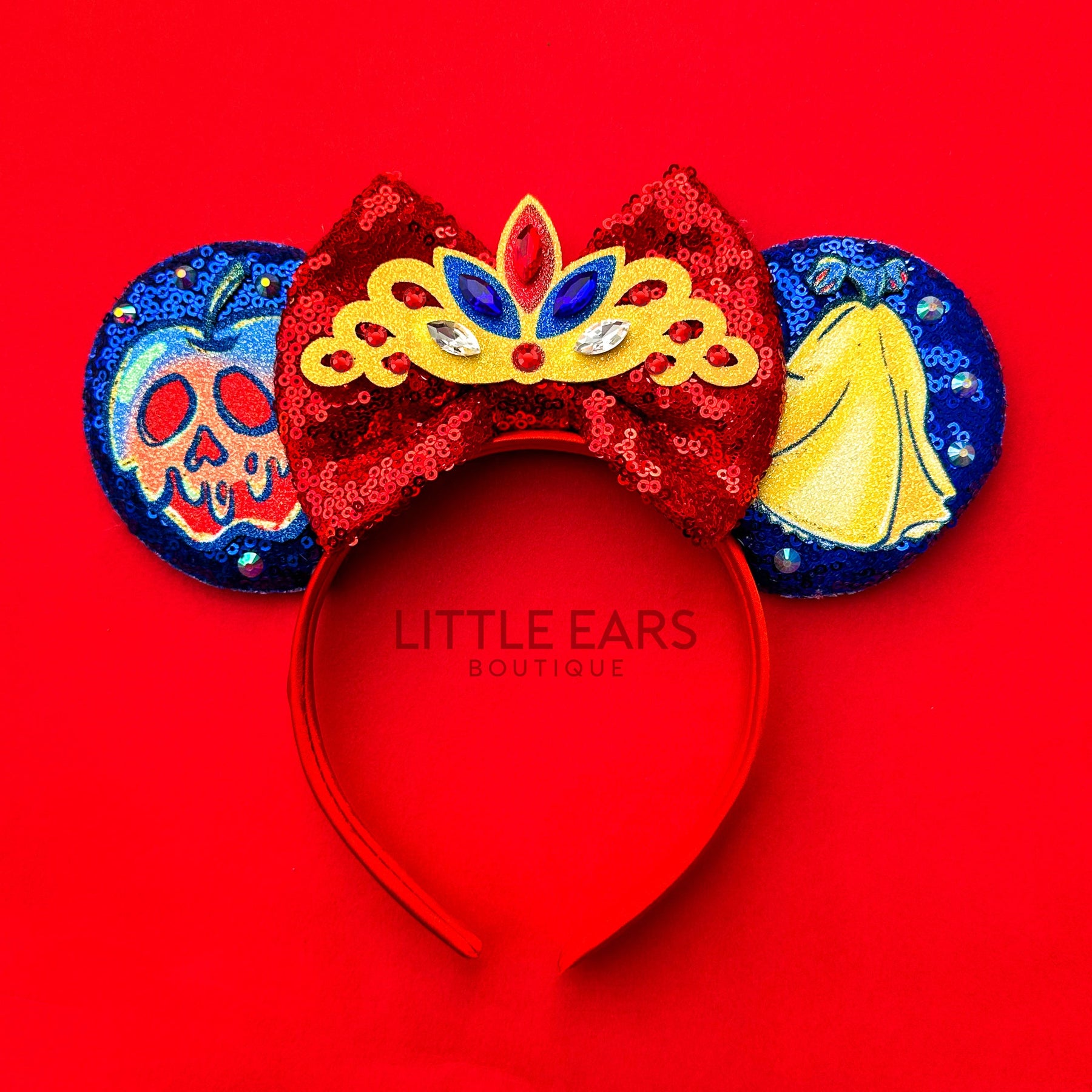 Crimson Apple Ears by Little Ears Boutique, travel planning service main product photo